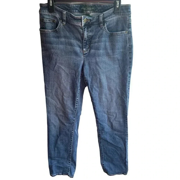 Lauren Ralph Lauren Modern Straight Curvy Jeans - Picture 2 of 8